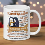An meinen tollen Schwiegersohn – Tasse von der Schwiegermutter – Produktansicht 1