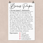 Bonus-Papa – Poster für einen besonderen Stiefvater – Produktansicht 3
