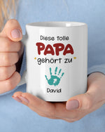 Dieser Tolle Papa Gehört zu Tasse - Geschenk für Papa – Ansicht 5