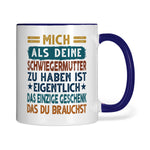 Schwiegermutter – Lustige Tasse für den Schwiegersohn – Produktansicht 1