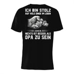 Nichts ist besser, als Opa zu sein – T-Shirt für Opa – Produktansicht 1