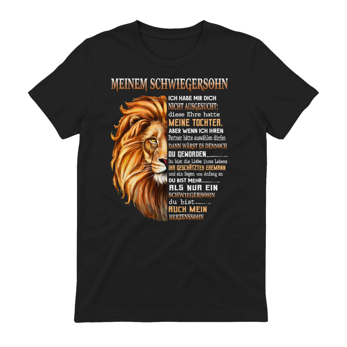Mehr als nur ein Schwiegersohn – Geschenk-T-Shirt – Produktansicht 2