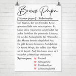 Bonus-Papa – Poster für einen besonderen Stiefvater – Produktansicht 2