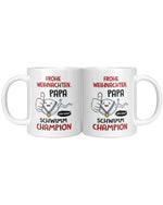 Weihnachts-Tasse für Papa – Lustiges Geschenk von deinem Schwimm Champion – Humorvolle Keramik Kaffeetasse – Frohe Weihnachten Papa – Ansicht 6