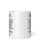 Weihnachts-Tasse für Papa – Geschenk vom Babybauch – Emotionale Botschaft für werdende Väter – Keramik Kaffeetasse – Frohe Weihnachten Papa – Ansicht 3