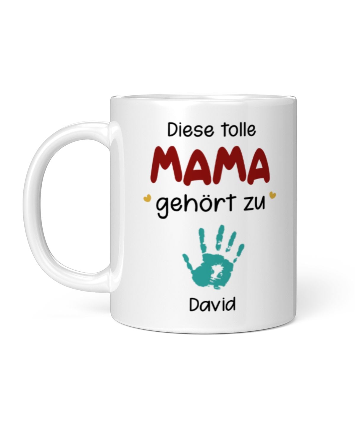 Diese tolle Mama gehört zu Personalisierte Tasse - Geschenk für Mama – Ansicht 1
