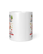 Weihnachts-Tasse für Papa – Geschenk für werdenden Vater – Babybauch Nachricht – Süße Schwangerschaftsüberraschung – Keramik Kaffeetasse – Ansicht 3