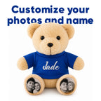 Teddybär mit Foto und Namen – Personalisierte Geschenke für Paare